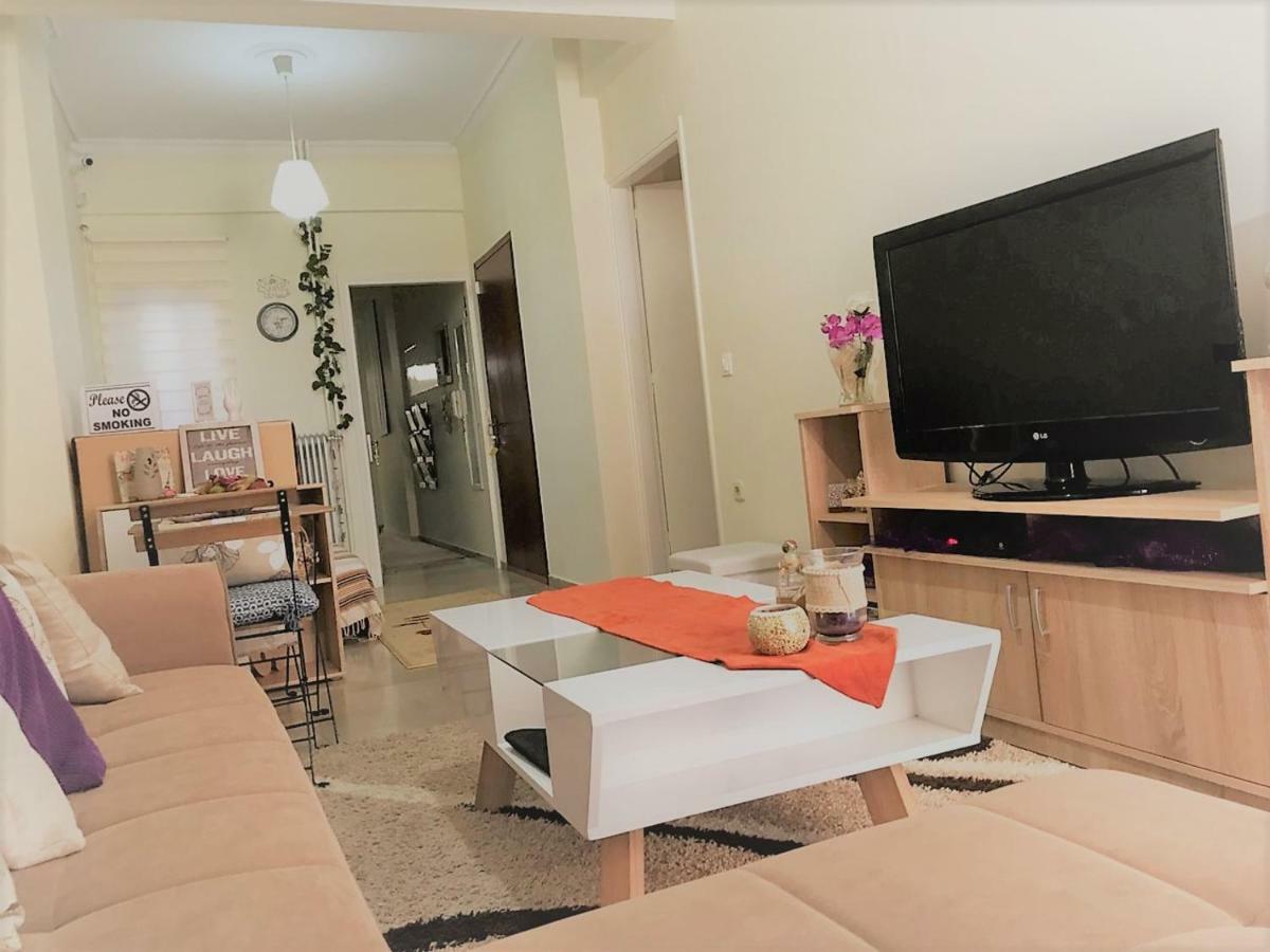 Theano'S Cozy & Quiet Lux Central Flat - Wifi & Full Amenities Patras Exterior foto